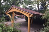 Tettoia auto in legno doppia CORA DUO, 5.9x5.9 m, 35 m² customer 1