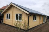 Casa in legno abitabile ANICA (Coibentata, 44+44 mm), 71 m² customer 2