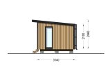 Casa mobile EVELIN M (34 mm + rivestimento), 6x3 m, 15 m² specification 5