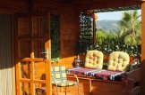 Casa in legno con porticato DONNA (44+44 mm), 63 m² + 11.5 m² customer 2