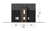 Casa prefabbricata abitabile ASTRID PV (Coibentata PLUS, 44 mm + rivestimento), 92 m² specification 3