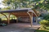 Tettoia auto in legno doppia CORA DUO, 5.9x5.9 m, 35 m² customer 2