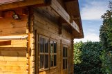 Casa in legno abitabile con mezzanine AVIGNON S (Coibentata PLUS, 44+44 mm), 20 m² + 16 m² customer 1