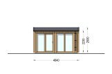 Sauna da esterno SERENE (34 mm + rivestimento), 4.5x2.5 m, 5 m² specification 2