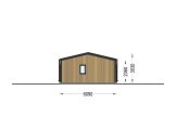 Casa in legno abitabile NICOLE (Coibentata, 44 mm + rivestimento), 68 m² specification 3