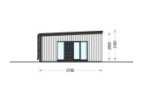 Casa prefabbricata abitabile CARLA PV (Coibentata PLUS, 44 mm + rivestimento), 66 m² specification 3