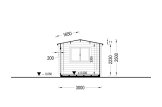Casetta in legno da giardino OAK (44 mm), 6x3 m, 18 m² specification 6