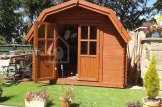 Casetta in legno da giardino ORLANDO (34 mm), 4x4 m, 16 m² customer 2