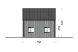 Casa in legno abitabile ALINA RV (Coibentata PLUS, 44 mm + rivestimento), 46 m² specification 6