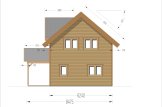 Casa in legno VERA S (44 mm + rivestimento), 126 m² specification 6