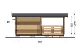 Casa mobile LILI M (34 mm), 6x3 m, 17 m² specification 4
