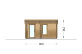 Sauna da esterno VIGOR (44 mm), 4.5x2.5 m, 4.9 m² specification 2