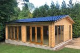 Casa in legno MARINA (Coibentata, 44+44 mm), 8x6 m, 48 m² customer 3