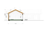 Casa in legno abitabile PAULA RV (Coibentata PLUS, 44 mm + rivestimento), 118 m² specification 6