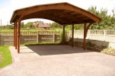 Tettoia auto in legno doppia BETSY DUO 6.15x6 m customer 1