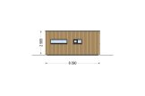 Casa in legno prefabbricata LUCIA 1 (44 mm + rivestimento), 40 m² specification 5