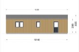 Casa in legno SELENE S (44 mm + rivestimento), 63 m² specification 4
