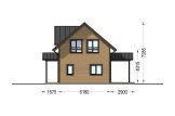 Casa in legno abitabile VERA RV (Coibentata PLUS, 44 mm + rivestimento), 127 m² specification 6