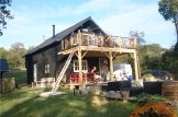 Casa in legno LANGON (66 mm) 95 mq con 2 balconi customer 1