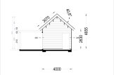 Casa in legno ADALINE S (44 mm), 45 m² specification 6