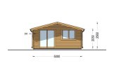 Casetta in legno da giardino WISSOUS (44 mm), 5x4 m, 20 m² specification 2