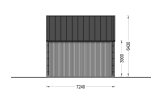 Casa in legno abitabile ALINA RV (Coibentata PLUS, 44 mm + rivestimento), 46 m² specification 4