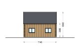 Casa in legno ALINA (34 mm + rivestimento), 46 m² specification 6