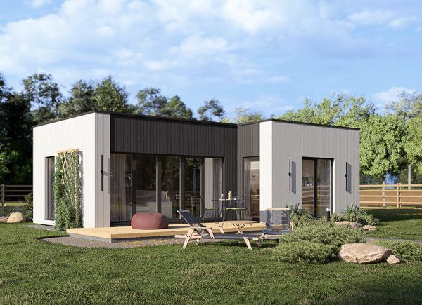 Casa prefabbricata abitabile LUCIA 1 PV (Coibentata PLUS, 44 mm + rivestimento), 40 m² avp.ui.product_images.thumbnail 1