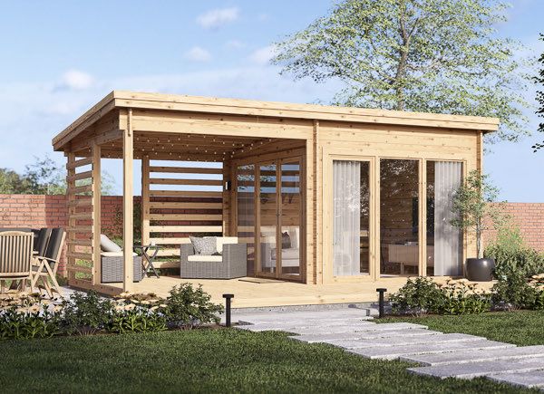 Casetta in legno da giardino EVA (34 mm), 6x3 m, 8 m² avp.ui.product_images.thumbnail 1