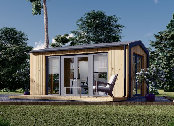 Casetta in legno da giardino EMMY S (Coibentata, 34 mm + rivestimento), 5x3 m, 15 m² avp.ui.product_images.thumbnail 1