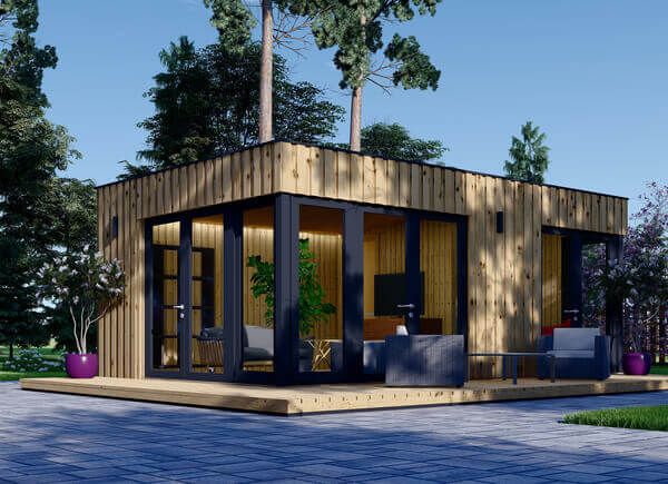 Casa da giardino PREMIUM (Coibentata, pannelli SIP), 7.5x4 m, 30 m² avp.ui.product_images.thumbnail 1