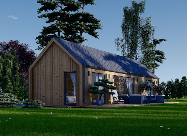 Casa in legno ADALINE S (34 mm + rivestimento), 50 m² avp.ui.product_images.thumbnail 1