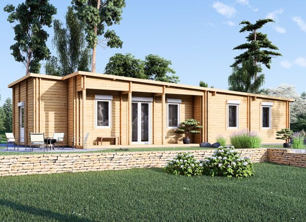 Seconda scelta: Casa in legno VICTORIA S (66+66 mm) , 171 m² avp.ui.product_images.thumbnail 1