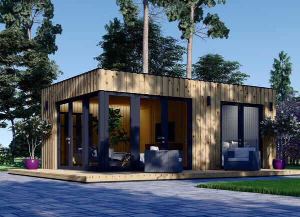 Casa da giardino PREMIUM (Coibentata, pannelli SIP), 6.5x4.5 m, 30 m² avp.ui.product_images.thumbnail 1