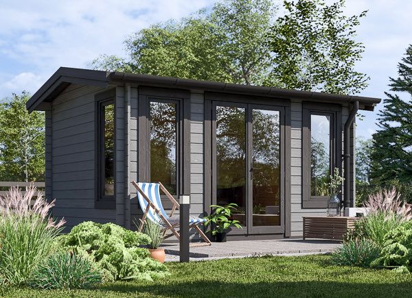 Casetta in legno da giardino POOLHOUSE (44 mm), 4x3 m, 12 m² avp.ui.product_images.thumbnail 1