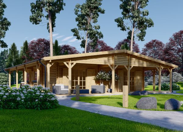 Casa in legno CARLOTA S (58 mm), 90 m² avp.ui.product_images.thumbnail 1