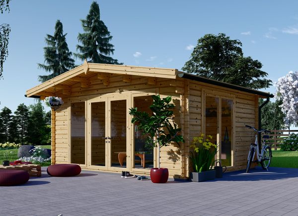 Casetta in legno da giardino MARTA (44 mm), 5x4 m, 20 m² avp.ui.product_images.thumbnail 1