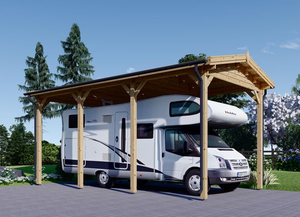 Tettoia in legno per camper, 3.7x7.2 m, 26 m² avp.ui.product_images.thumbnail 1