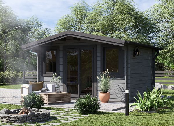 Casetta in legno da giardino OLYMP (44 mm), 4x3 m, 12 m² avp.ui.product_images.thumbnail 1
