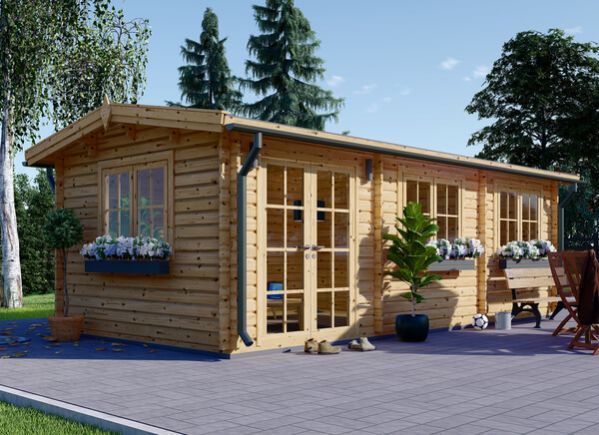 Casetta in legno da giardino NORA (34 mm), 7x3.5 m, 24 m² avp.ui.product_images.thumbnail 1
