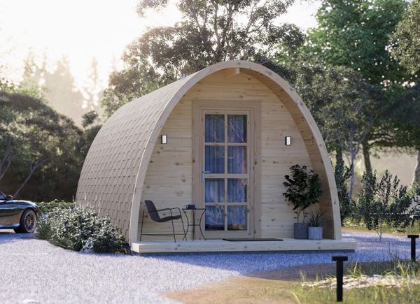 Casetta in legno da giardino BRETA S (44 mm), 3x6 m, 18 m² thumbnail 1