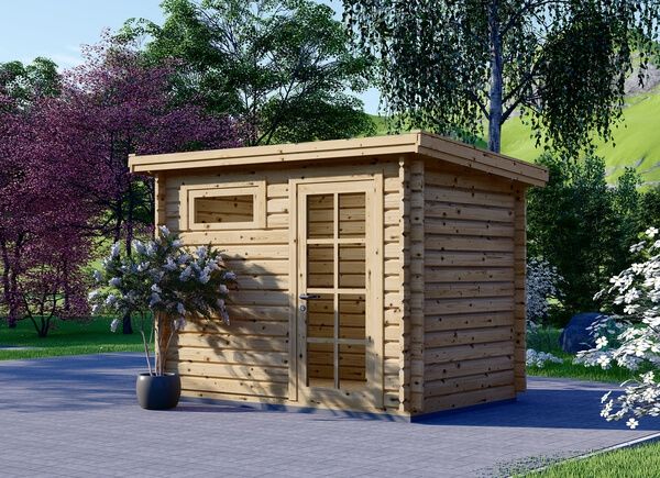 Casetta in legno da giardino MODERN (28 mm), 3x2 m, 6 m² avp.ui.product_images.thumbnail 1