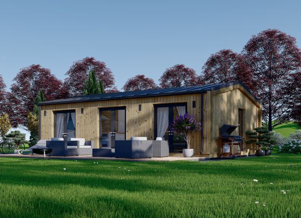 Casa in legno ANGELA (44 mm + rivestimento), 43 m² avp.ui.product_images.thumbnail 1