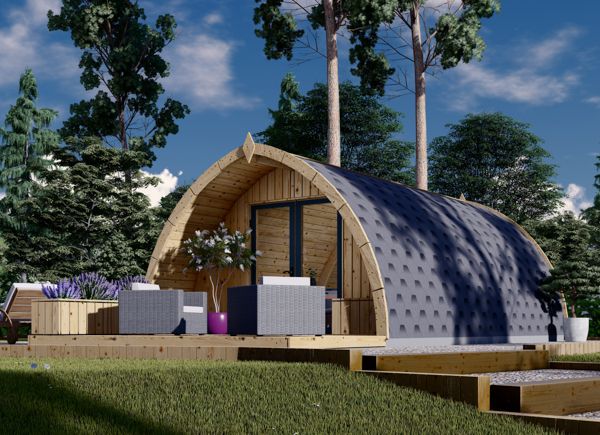 Casetta in legno da giardino BRETA (44 mm), 4x6 m, 24 m² avp.ui.product_images.thumbnail 1