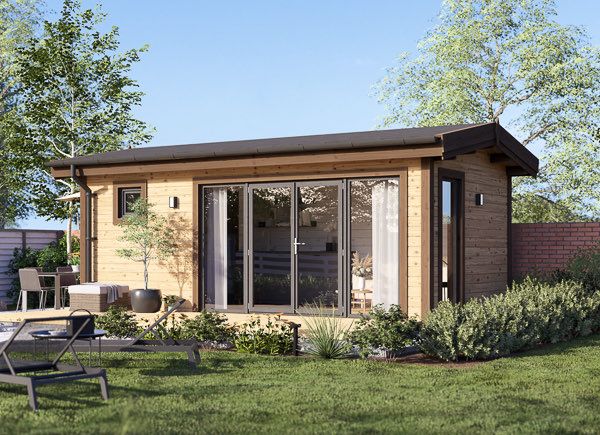 Casetta in legno da giardino ARTUR PLUS (Coibentata, 34 mm + rivestimento), 6x3 m, 18 m² avp.ui.product_images.thumbnail 1