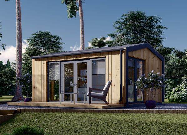 Casetta in legno da giardino EMMY (34 mm + rivestimento), 5x4 m, 20 m² avp.ui.product_images.thumbnail 1