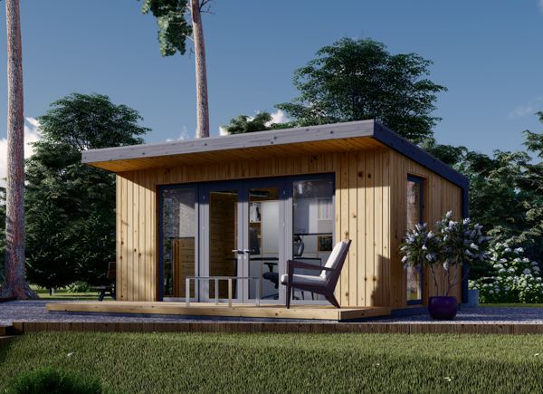 Casetta in legno da giardino EVELIN (34 mm + rivestimento), 5x3 m, 15 m² avp.ui.product_images.thumbnail 1