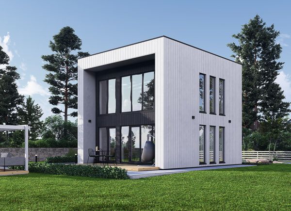 Casa prefabbricata abitabile KAYA 4L PV (Coibentata PLUS, 44 mm + rivestimento), 50 m² avp.ui.product_images.thumbnail 1