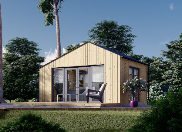 Casetta in legno da giardino TONIA (34 mm + rivestimento), 5x4 m, 20 m² avp.ui.product_images.thumbnail 1