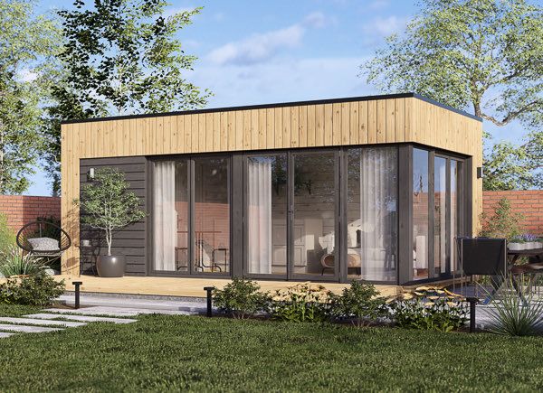 Casetta in legno da giardino INES (34 mm + rivestimento), 6x3 m, 18 m² avp.ui.product_images.thumbnail 1